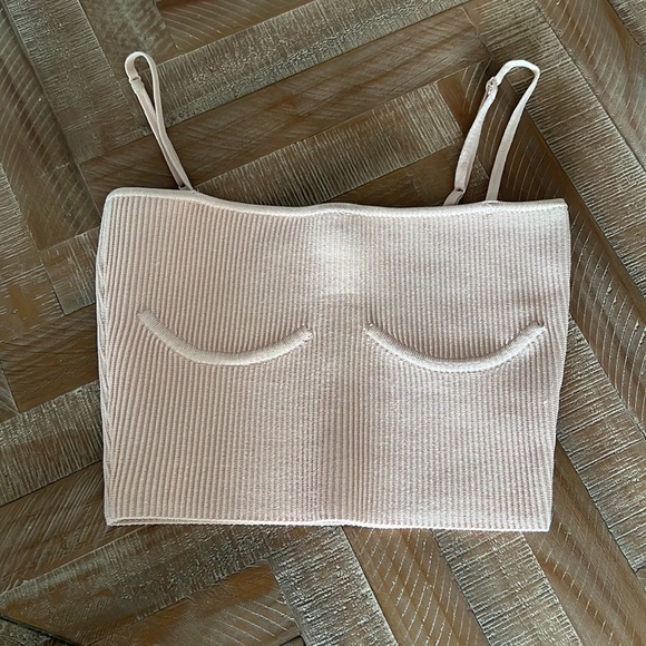 Babaton Tube Tank blush underwire - Picture 3 of 5